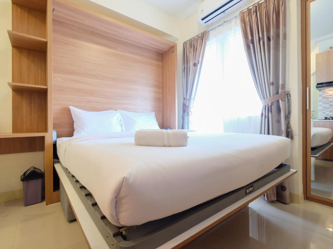 Modern Studio At Green Pramuka City Apartment Near To Shopping Center By Travelio جاكرتا المظهر الخارجي الصورة