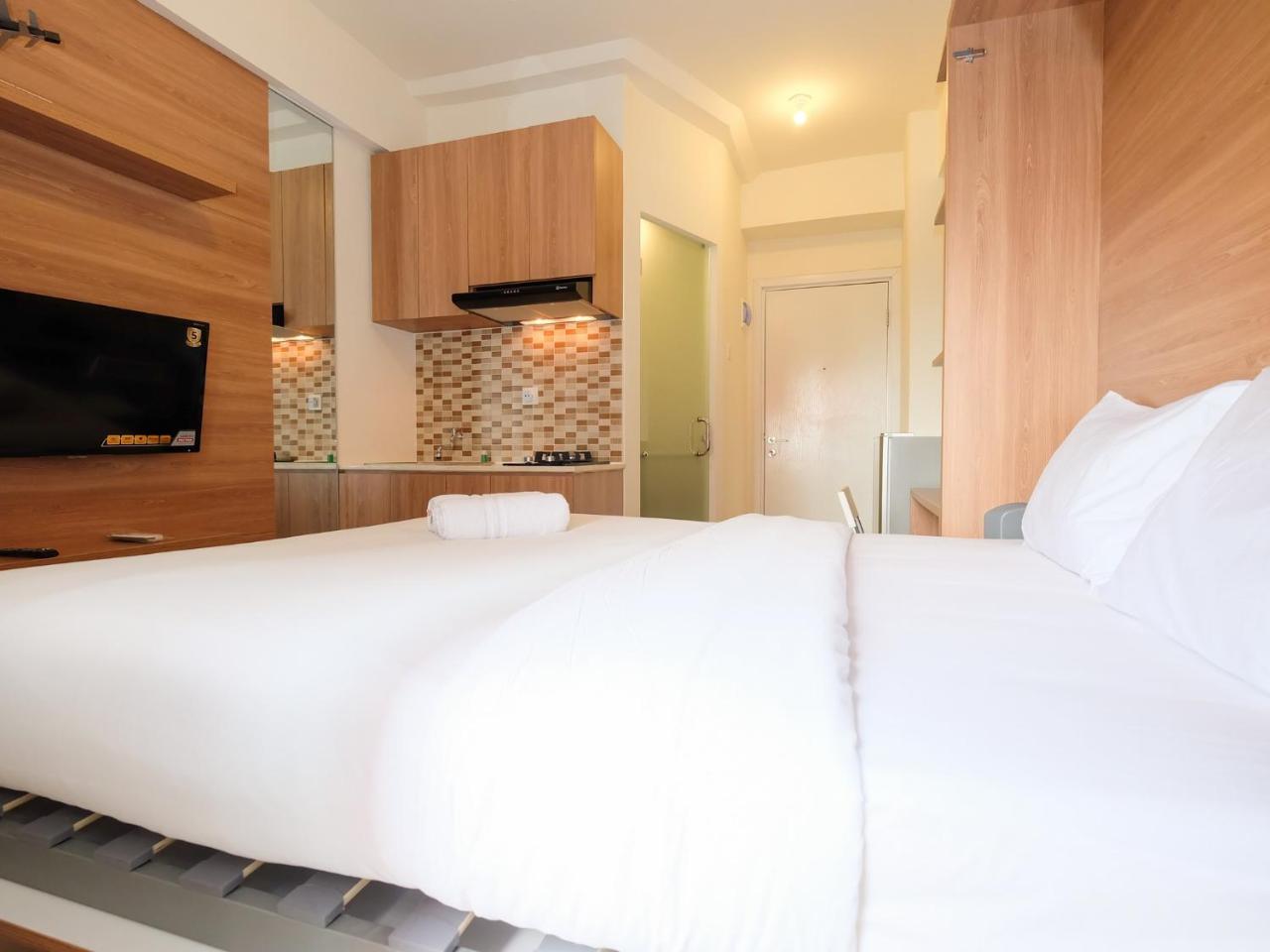 Modern Studio At Green Pramuka City Apartment Near To Shopping Center By Travelio جاكرتا المظهر الخارجي الصورة